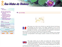 Tablet Screenshot of lesmainsdubonheur.net